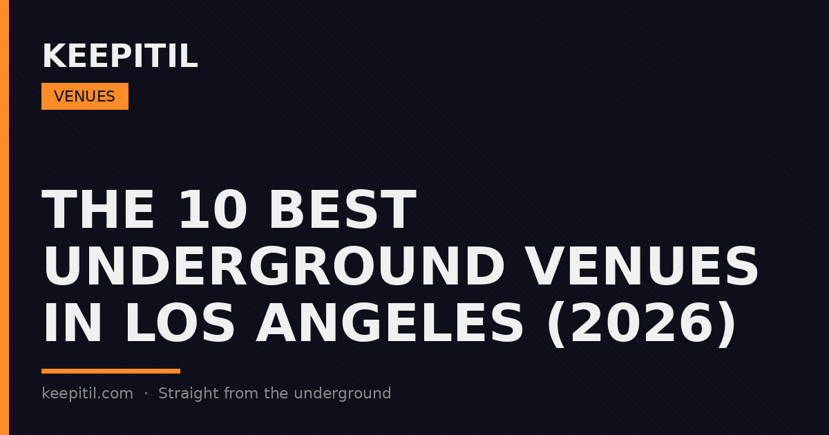 SoCal's better rooms — from Hollywood installs to DTLA theaters — take their sound seriously.