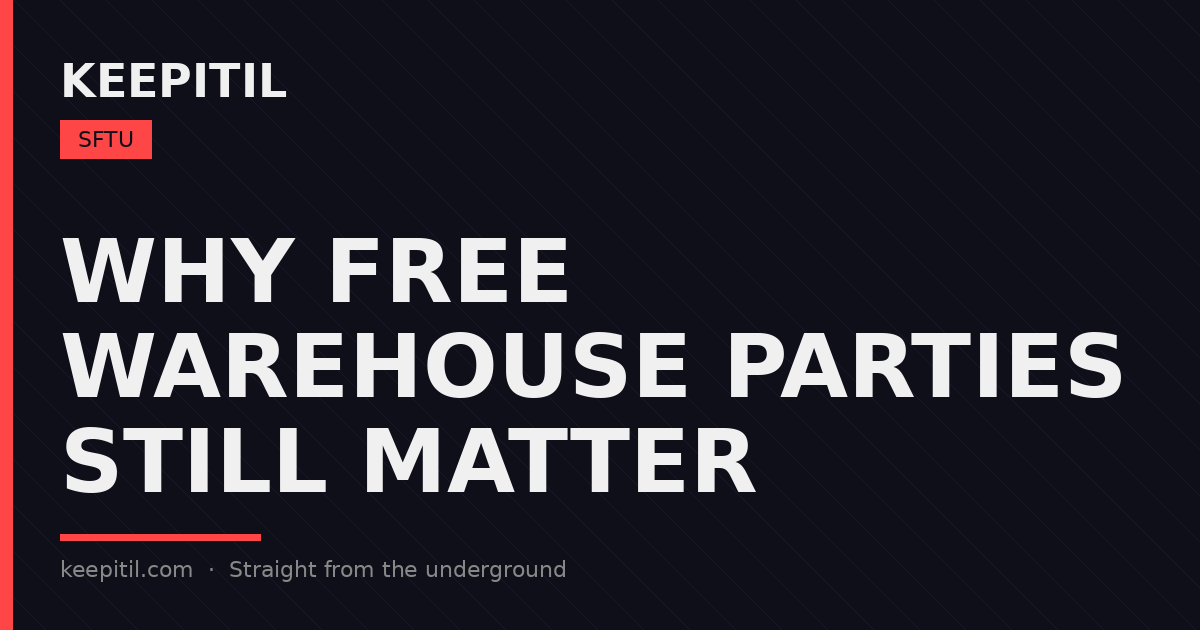 Free and low-cost warehouse parties keep the Inland Empire underground scene accessible